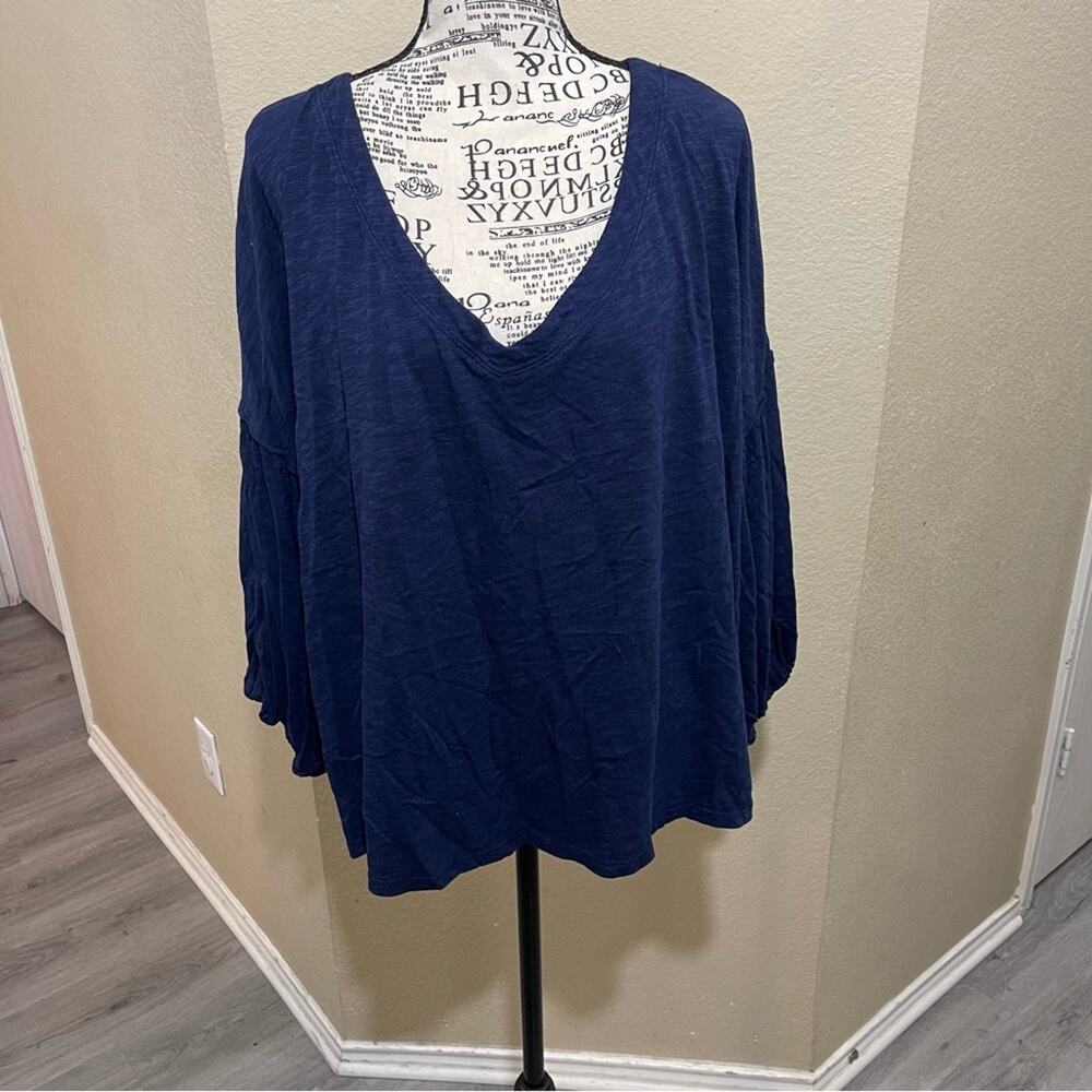 Rachel Hollis top linen blend size XL